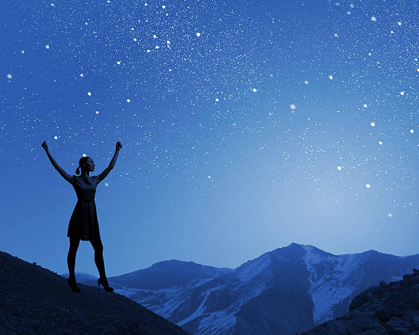 istock Woman at night 519050091