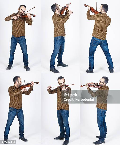 Violinist Stock Photo - Download Image Now - Adult, Classical Concert, Men