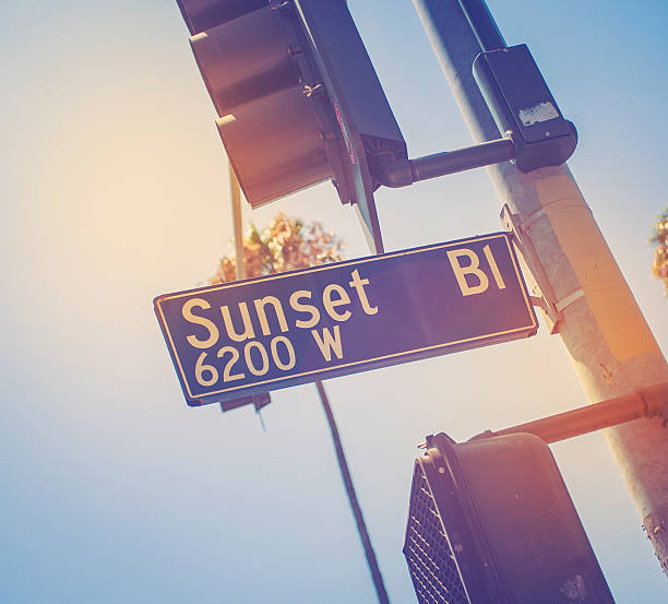 istock Sunset Blvd In Los Angeles 519050443