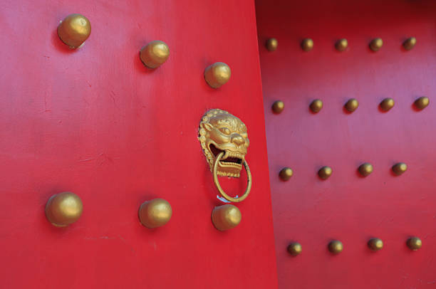 istock Chinese Style Door Knocker 519051437