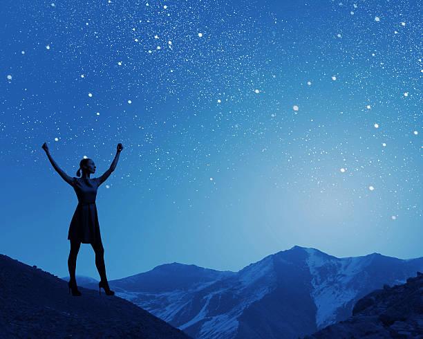 istock Woman at night 519052975