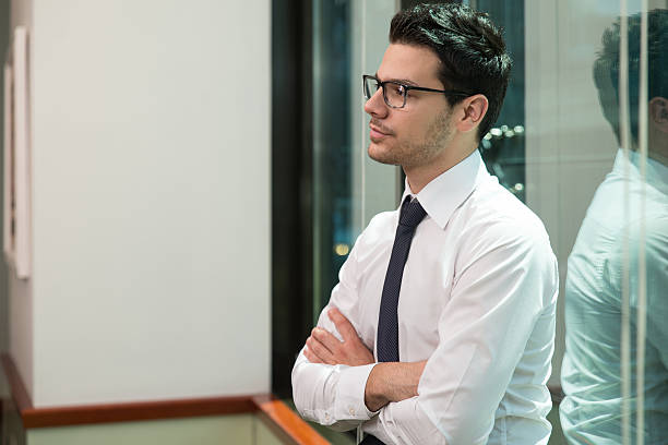 istock Young Business Man Portrait At The Office 519076381