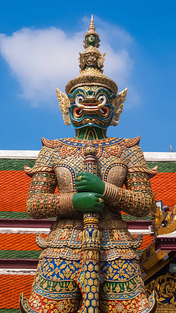 Thai Sculpture Thai Sculpture cerne abbas giant stock pictures, royalty-free photos & images