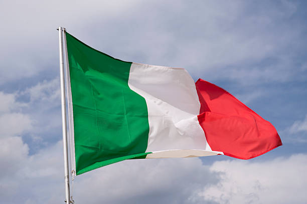 istock Waving italian Flag 519078680