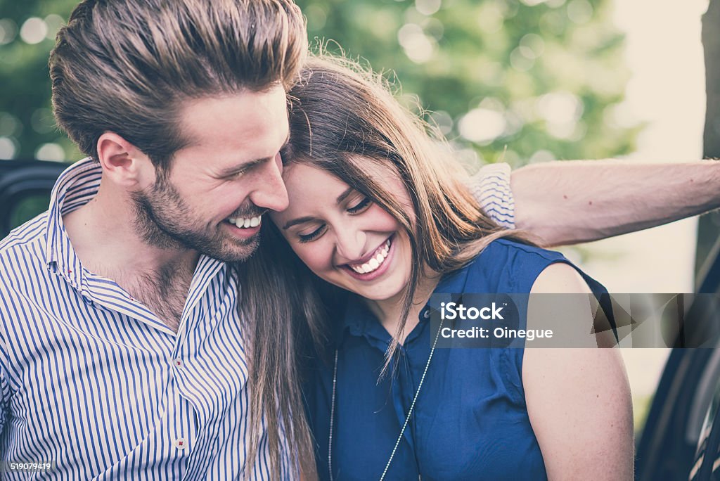 young beautiful couple lovers young beautiful couple lovers outdoors Beautiful People Stock Photo