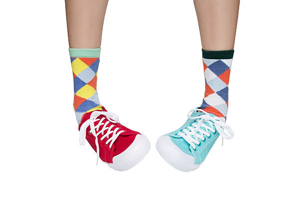 istock funny sneakers and socks 519082280