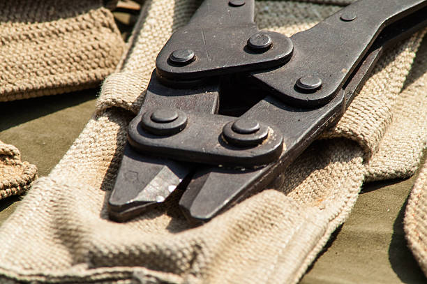 istock Military historical wire cutters, pliers 519082586