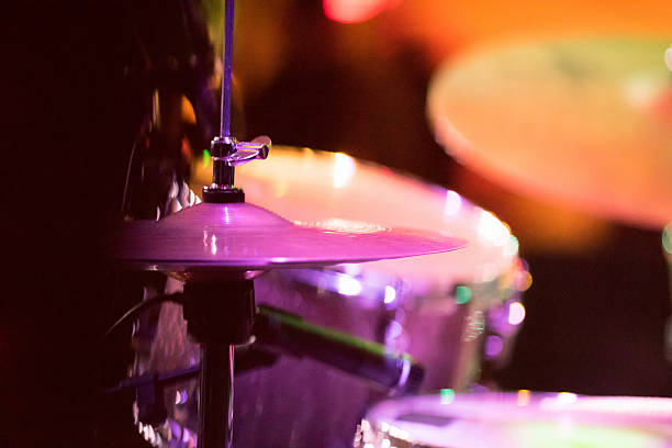 istock Cymbals, Hi hat, Snare Drum, on stage 519082634