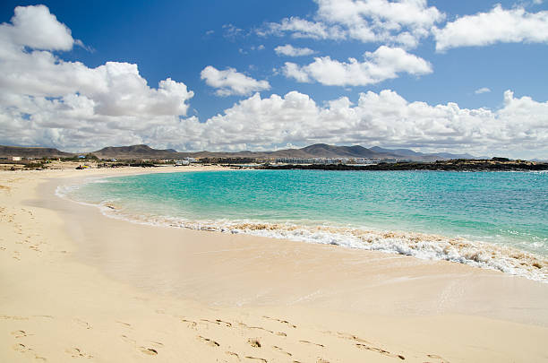 isla de fuerteventura playa el cotillo - el cotillo fotografías e imágenes de stock