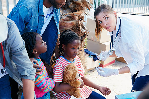 istock Providing free vaccinations to her community 519083630