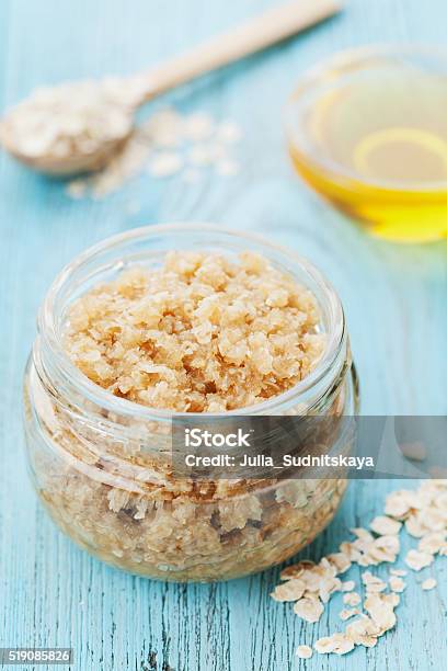 Homemade Cosmetic For Peeling And Spa Care Body Scrub Stock Photo - Download Image Now