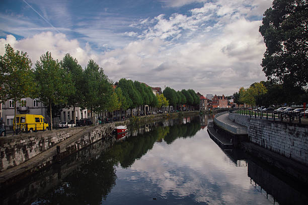 istock Belgium, Ghent old town river channel 519086296