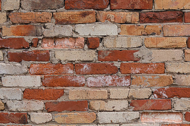 istock Old rough brick rate close-up. Backgrounds and textures 519086900