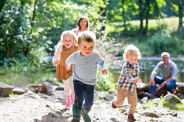 istock Family at the lake 519087266