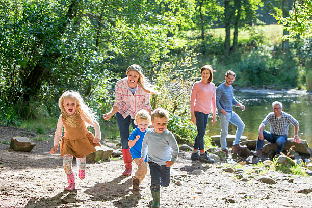 istock Family at the lake 519087348