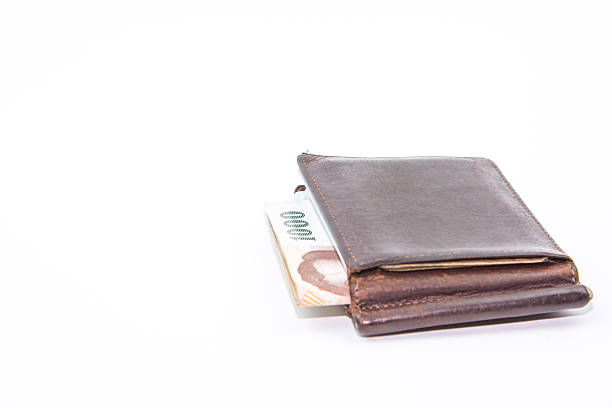 istock Thai money in old wallet. 519087722