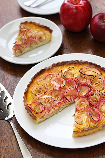 apple rose tart