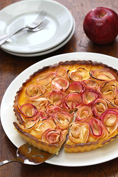 apple rose tart