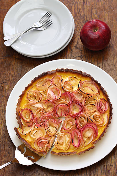 apple rose tart