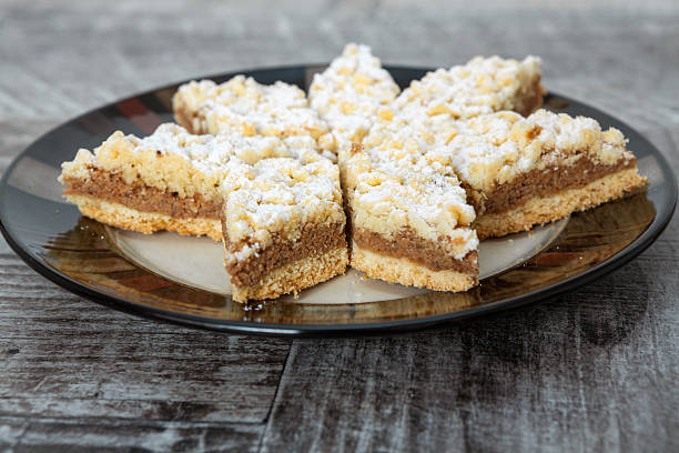 istock Homemade Walnut Dessert with Sugar 519089244