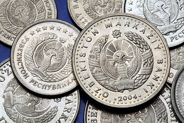 istock Coins of Uzbekistan 519089959