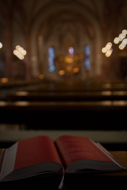 istock Book in a church 519090024