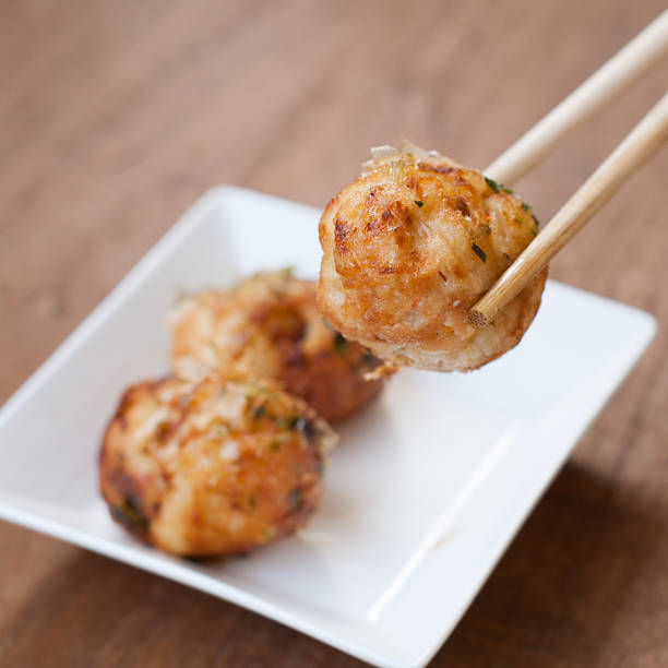 istock Takoyaki : Meat balls as Japanese style 519090143