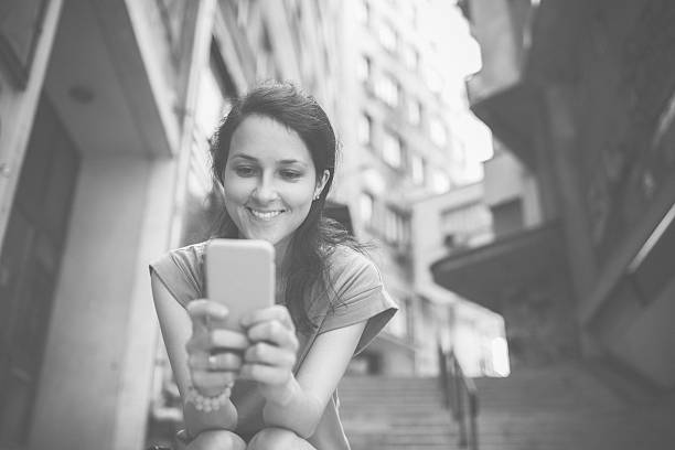 istock Woman texting on smartphone 519091766
