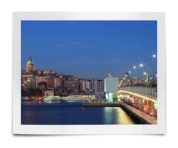 istock Galata Tower & Bridge Photo (Clipping Path) 519092508