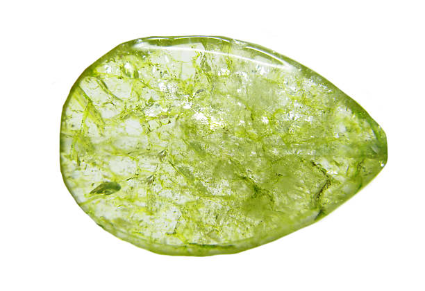 peridote geológica crystal - peridote - fotografias e filmes do acervo