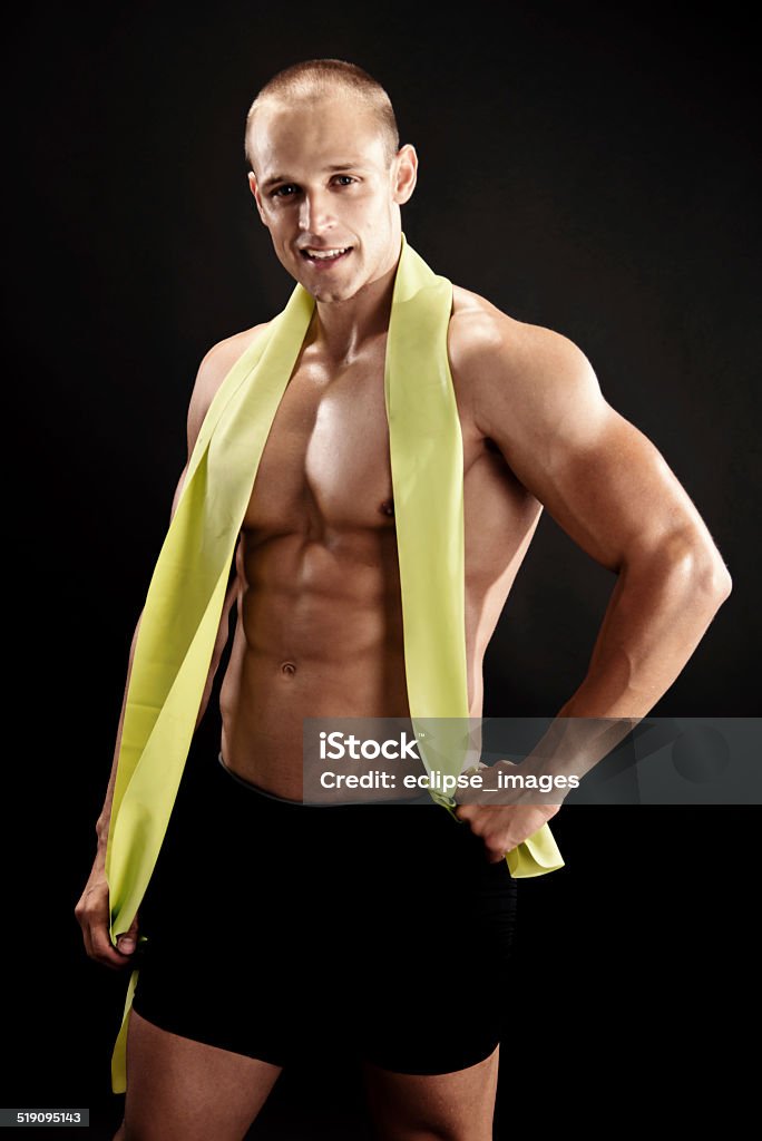 Men`s Fitness 20-29 Years Stock Photo