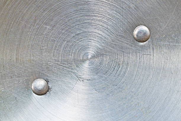 istock Design of scratch on steel for pattern and background 519107795