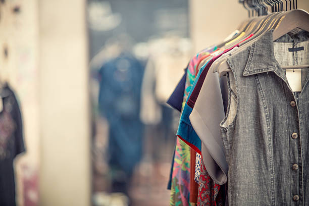 istock In a secondhand clothing shop 519107941