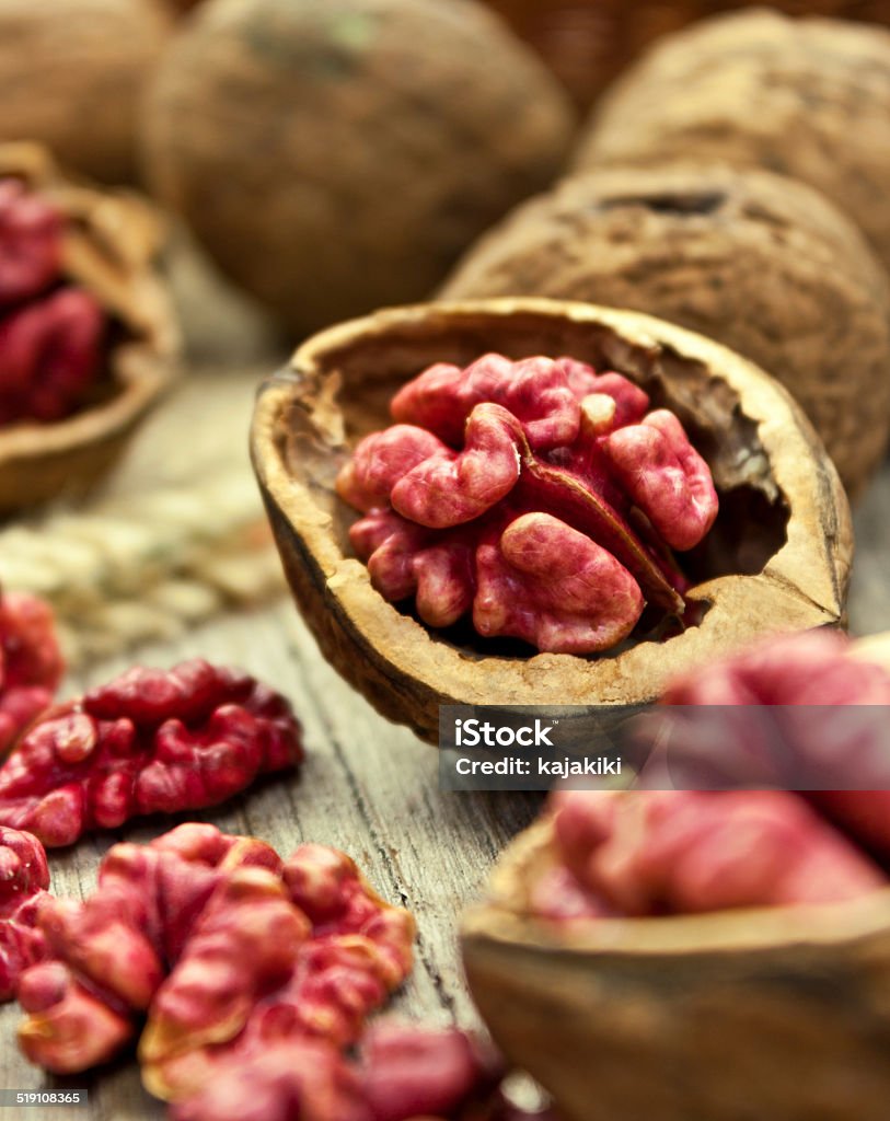 Nueces - Foto de stock de Alimento libre de derechos