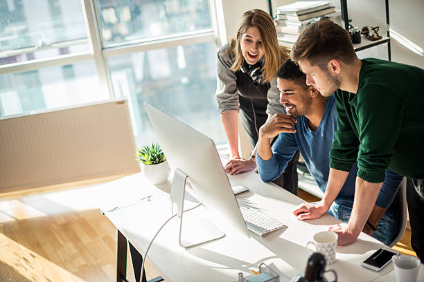istock Positive vibes in an office 519120590