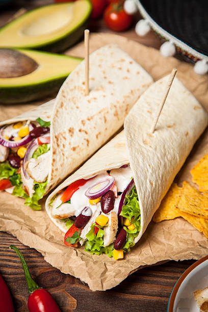 istock Tortilla with a mix of ingredients 519123908