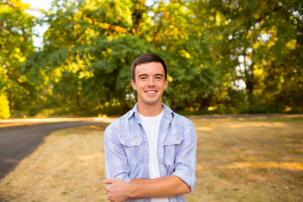 istock Young Man High School Senior Portrait 519125244