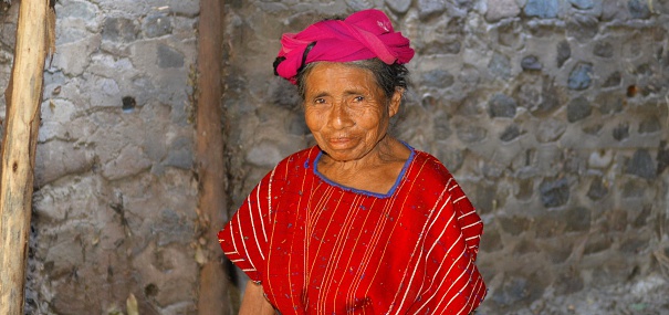 Maria, mayan woman from Santa Catarina Palopo