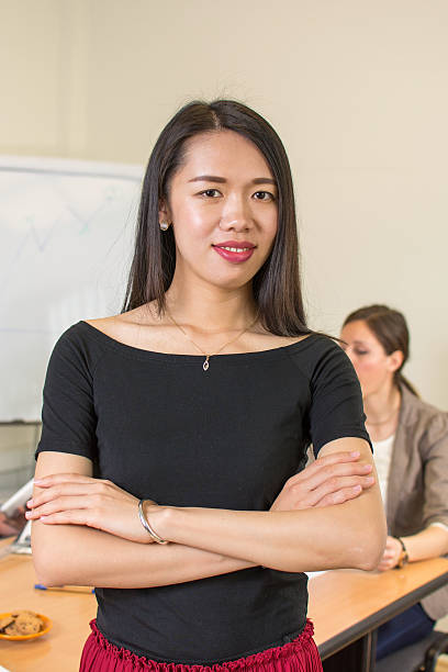 istock Confident woman leader at the office 519126212
