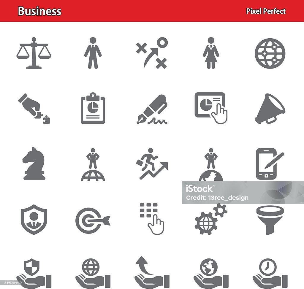 Business Icons - Set 2 Professional, pixel perfect icons depicting various business concepts (optimized for both large and small resolutions). Adult stock vector