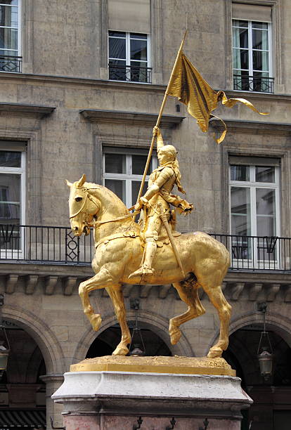 Statue of Jeanne D'Arc in Paris