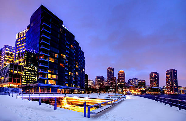 istock Boston's new innovative Seaport District along the waterfront 519129576
