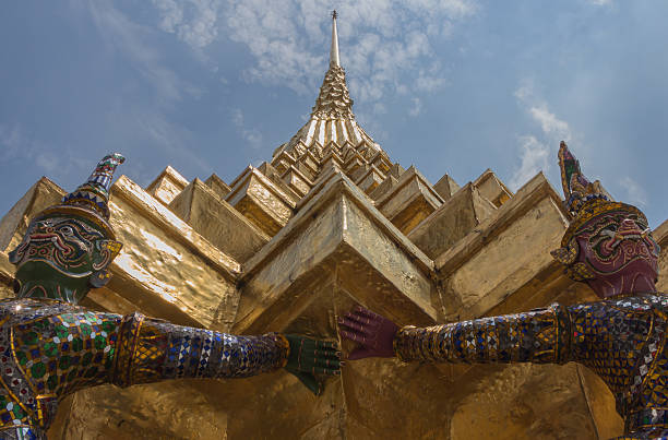 pagode - bangkok province photography construction architecture imagens e fotografias de stock