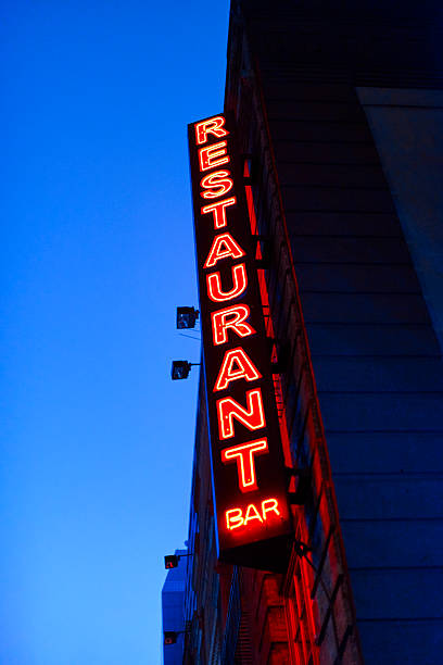 istock Bar and Restaurant sign 519130425