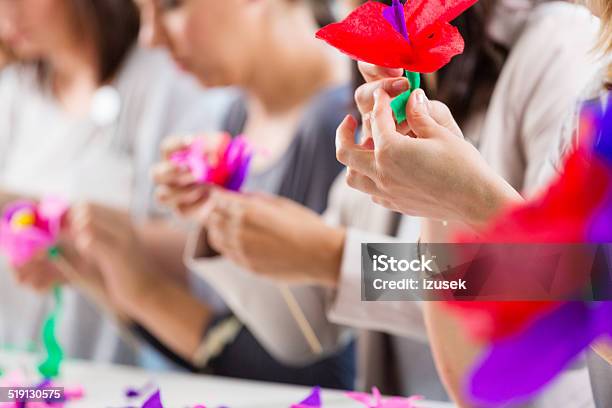 Workshop For Women Stock Photo - Download Image Now - Adult, Adults Only, Art