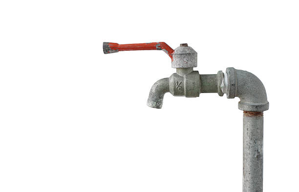 istock Water Tap isolated on white background clipping paths 519132640