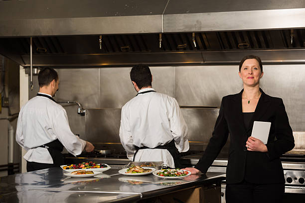 istock Professional culinary team in the kicthen 519133288