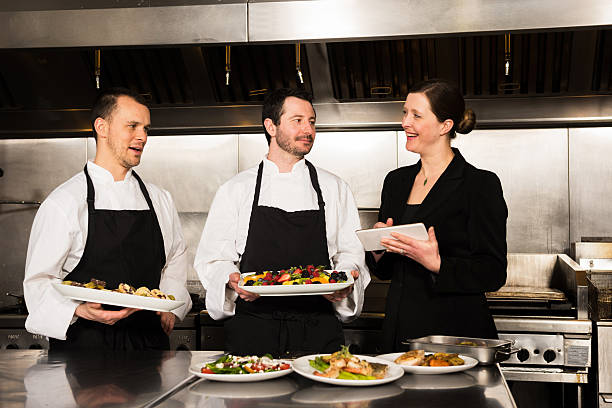 istock Professional culinary team in the kicthen 519133644