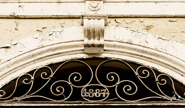 Door decoration - year 1887