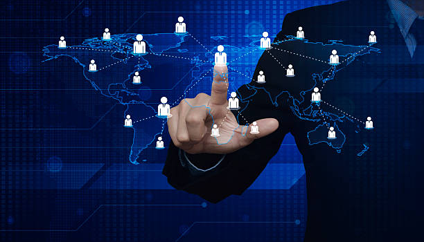 istock Business connection, Elements of this image furnished by NASA 519154254